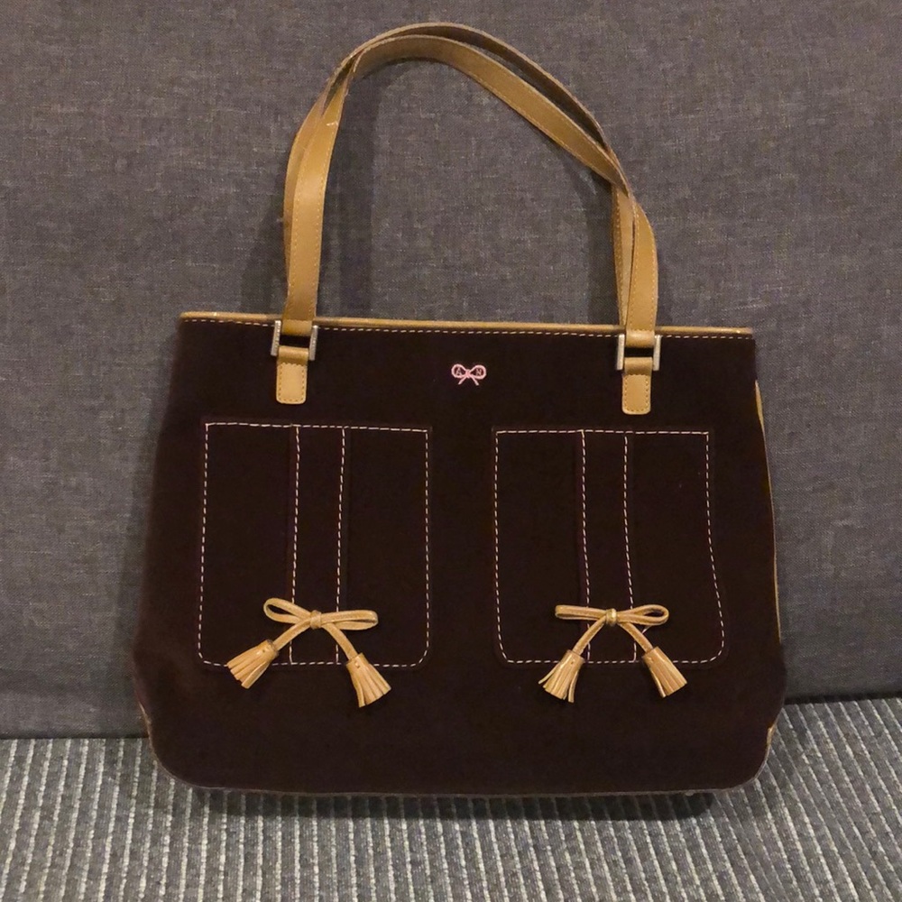 RARE Anya Hindmarch Suede Bag